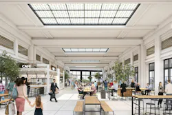 A rendering of Hoboken Connect’s Market Hall. Image: LCOR A rendering of Hoboken Connect’s Market Hall. Image: LCOR