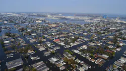 New Orleans flooded houses New Orleans flooded houses