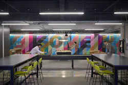 Southline, Dorchester, Mass. Southline’s lounge space on level 2 features shuffleboard and billiards Southline, Dorchester, Mass. Southline’s lounge space on level 2 features shuffleboard and billiards