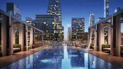 685 Fifth Avenue, New York, N.Y. The new residences include 69 luxury units as well as a spa, gym, residents’ lounge, roof deck, and pool 685 Fifth Avenue, New York, N.Y. The new residences include 69 luxury units as well as a spa, gym, residents’ lounge, roof deck, and pool