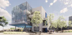 The new three-story facility will support the university’s engineering and computer science programs, which CSUSM wants to expand. The new three-story facility will support the university’s engineering and computer science programs, which CSUSM wants to expand.