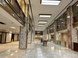 Walter P Moore transformed the historic 1911 Whitney Bank building in New Orleans into multifamily residences, adding amenities like a fitness center, rooftop pool, terrace, and dog park while preserving its iconic architecture. Photo © Walter P Moore Walter P Moore transformed the historic 1911 Whitney Bank building in New Orleans into multifamily residences, adding amenities like a fitness center, rooftop pool, terrace, and dog park while preserving its iconic architecture. Photo © Walter P Moore