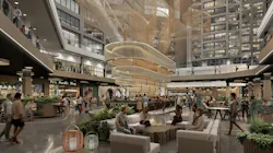 This rendering shows how the former CNN Center is likely to be transformed, witih an emphasis of retail and entertainment space on its first floor. This rendering shows how the former CNN Center is likely to be transformed, witih an emphasis of retail and entertainment space on its first floor.