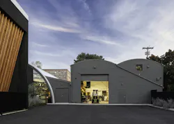 SkylabSHOP is part of the firm's new headquarters that is surrounded by more than 13,000 sf of greenery. SkylabSHOP is part of the firm's new headquarters that is surrounded by more than 13,000 sf of greenery.