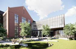 The 116,000-sf Student Success Center will be the first on University of Tennessee-Knoxville's campus to utilize mass timber in its construction. The 116,000-sf Student Success Center will be the first on University of Tennessee-Knoxville's campus to utilize mass timber in its construction.