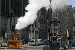Steam on the streets of New York City, Manhattan, in May 2015 Steam on the streets of New York City, Manhattan, in May 2015