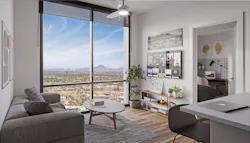 Multifamily housing at 4th and Pierce in Phoenix, Ariz. Photo © Shepley Bulfinch Multifamily housing at 4th and Pierce in Phoenix, Ariz. Photo © Shepley Bulfinch