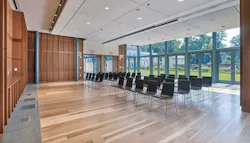 Rentable performance and lecture spaces with views to the community at the Morven Museum & Garden. Photo courtesy GWWO Rentable performance and lecture spaces with views to the community at the Morven Museum & Garden. Photo courtesy GWWO