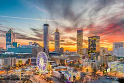 Atlanta, Georgia, USA downtown skyline. Atlanta, Georgia, USA downtown skyline.