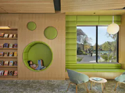 Cedar Park Public Library, Cedar Park, Texas. Photo: Robert Gomez, courtesy Lake Flato Cedar Park Public Library, Cedar Park, Texas. Photo: Robert Gomez, courtesy Lake Flato