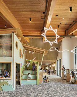 Cedar Park Public Library, Cedar Park, Texas. Photo: Robert Gomez, courtesy Lake Flato Cedar Park Public Library, Cedar Park, Texas. Photo: Robert Gomez, courtesy Lake Flato