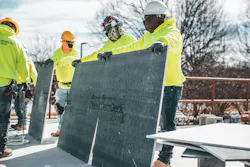 DensDeck® StormX® Prime Roof Board enhances rooftop resilience with added protection against all kinds of impact including Very Severe Hail, flying debris, foot traffic and dropped tools. DensDeck® StormX® Prime Roof Board enhances rooftop resilience with added protection against all kinds of impact including Very Severe Hail, flying debris, foot traffic and dropped tools.