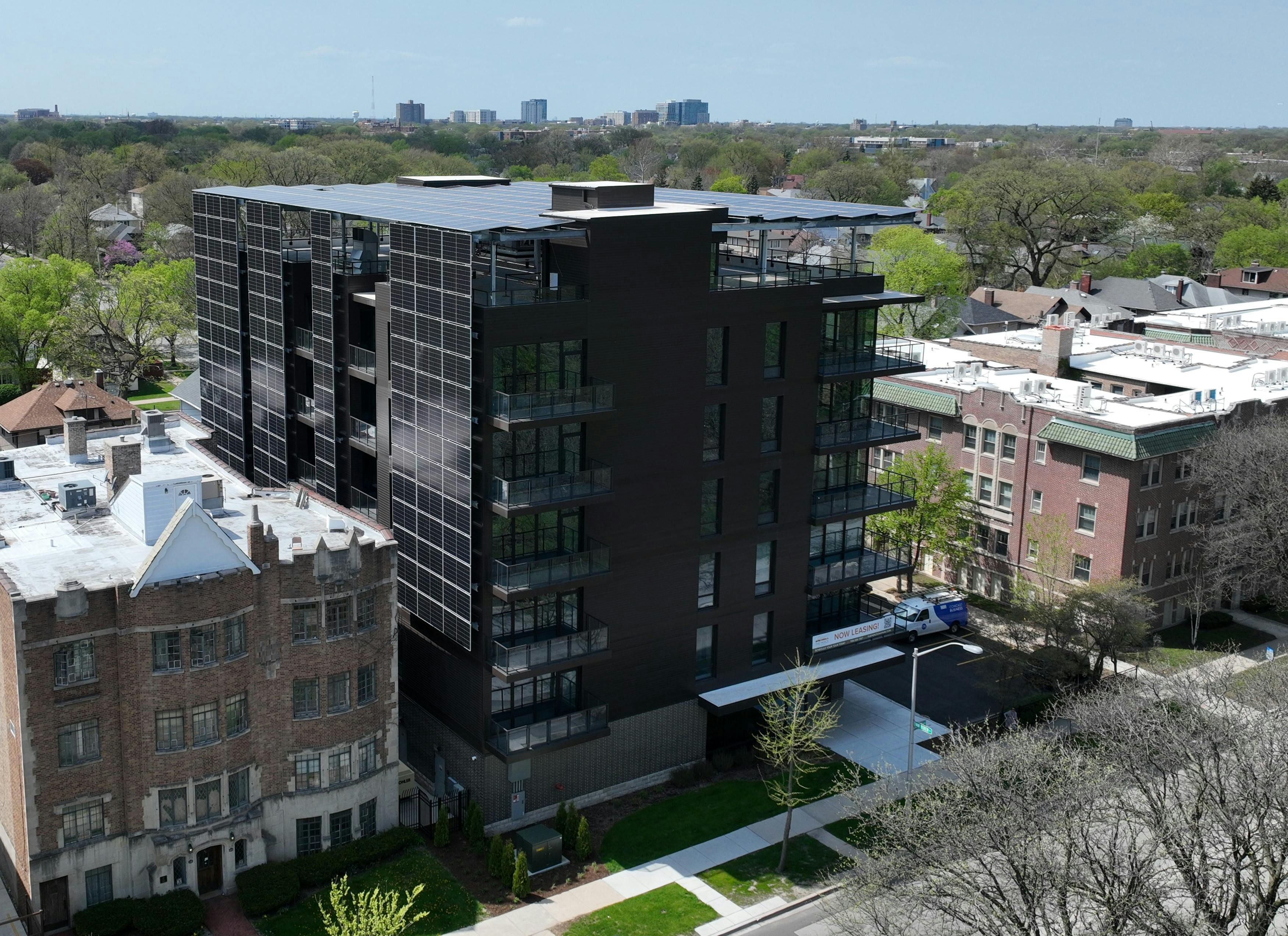 The Pierce at 7 Van Buren, Oak Park, Ill. Photo courtesy Oak Park Residence Corporation