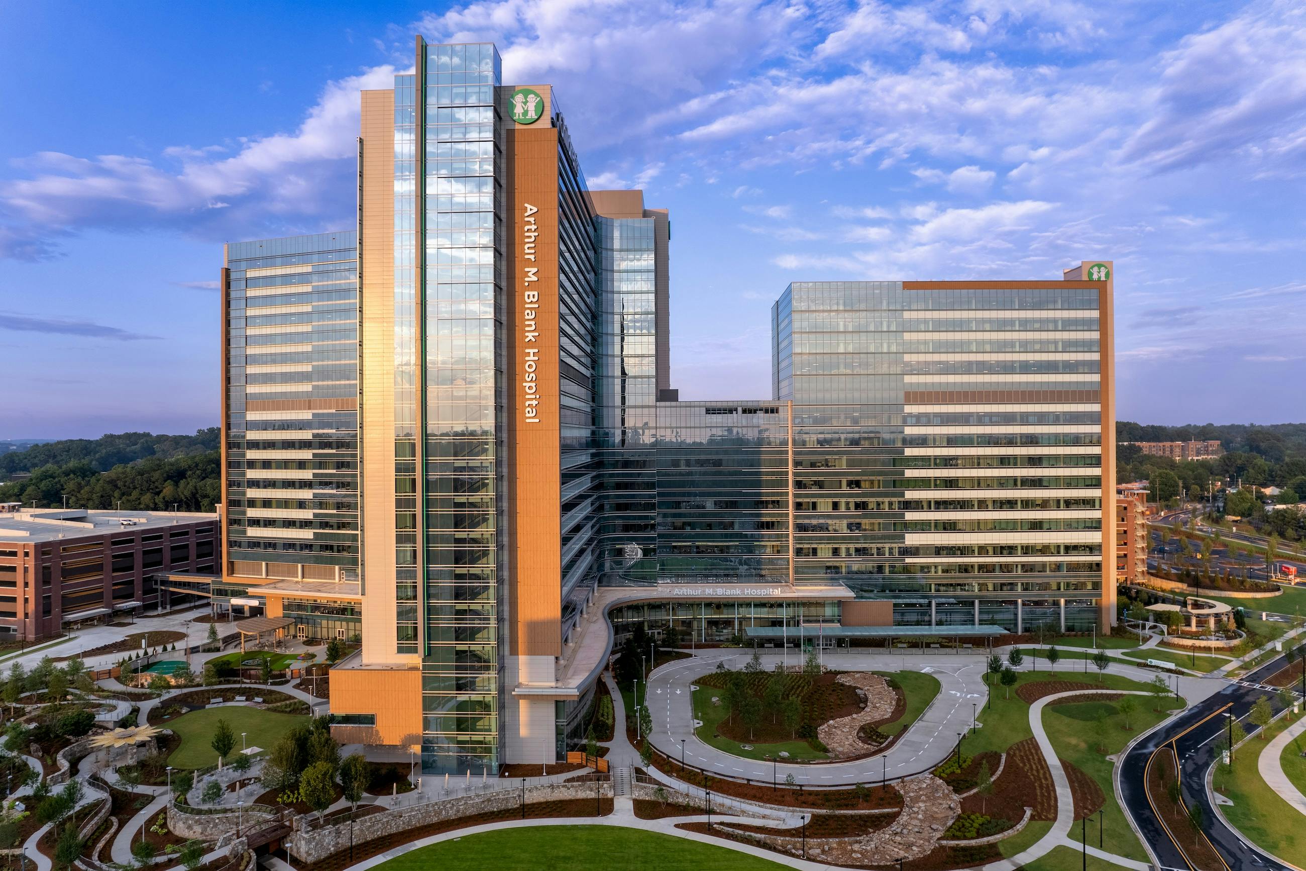20-story Arthur M. Blank Hospital at the Children&rsquo;s Healthcare of Atlanta&rsquo;s North Druid Campus Photo: Jeremiah Hull Photography, courtesy WSP