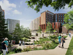 UC San Diego’s Ridge Walk North Living and Learning Neighborhood. Rendering courtesy HMC Architects UC San Diego’s Ridge Walk North Living and Learning Neighborhood. Rendering courtesy HMC Architects