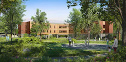 Cordilleras Mental Health Center Replacement project, Redwood City, Calif., rendering Cordilleras Mental Health Center Replacement project, Redwood City, Calif., rendering