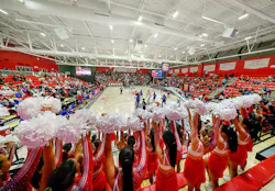 The renovations to the Pitt Center at Sacred Heart University provide a high-quality fan experience The renovations to the Pitt Center at Sacred Heart University provide a high-quality fan experience