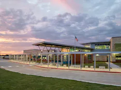 Elementary school exterior Elementary school exterior