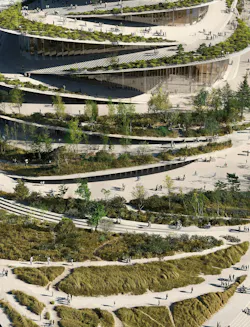 Rendering by Yanis Amasri, courtesy BIG Rendering by Yanis Amasri, courtesy BIG