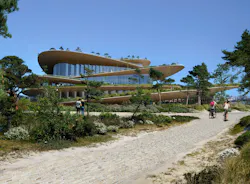 Rendering by Yanis Amasri, courtesy BIG Rendering by Yanis Amasri, courtesy BIG