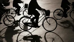 Biking in bejing. Biking on a street in bejing china Biking in bejing. Biking on a street in bejing china