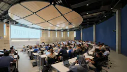 Steven S. Wymer Hall at the University of Illinois Urbana-Champaign, designed by LMN Architects and Booth Hansen. Photo: copyright Bruce Damonte, courtesy LMN Architects Steven S. Wymer Hall at the University of Illinois Urbana-Champaign, designed by LMN Architects and Booth Hansen. Photo: copyright Bruce Damonte, courtesy LMN Architects