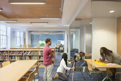 Our research shows that even interior-only renovations like that of McKinley Middle School can greatly increase circadian health potential. Photo courtesy Quinn Evans Our research shows that even interior-only renovations like that of McKinley Middle School can greatly increase circadian health potential. Photo courtesy Quinn Evans