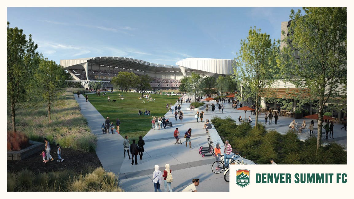 Rendering courtesy Denver Summit FC