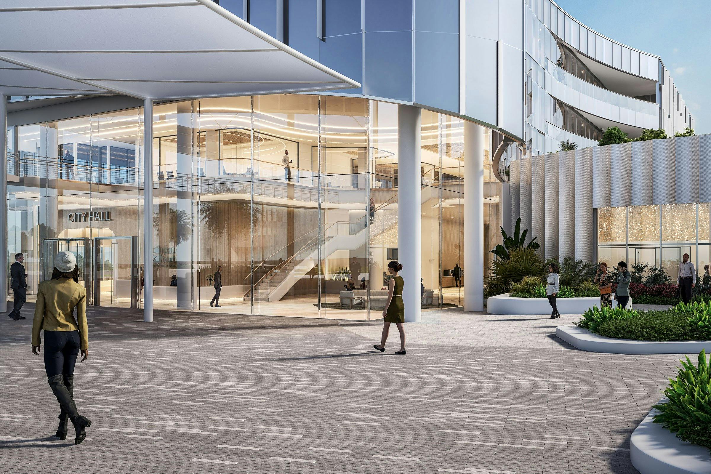 Rendering courtesy HOK