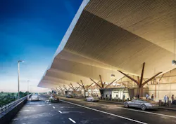 Pittsburgh International Airport. Rendering courtesy Gensler + HDR, in association with luis vidal + architects Pittsburgh International Airport. Rendering courtesy Gensler + HDR, in association with luis vidal + architects