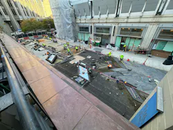 Fast progress was made through a phased approach, requiring intense coordination and responsiveness. Photo courtesy Little Fast progress was made through a phased approach, requiring intense coordination and responsiveness. Photo courtesy Little