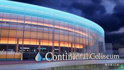 Closeup of arena. Courtesy MANICA Architecture Closeup of arena. Courtesy MANICA Architecture