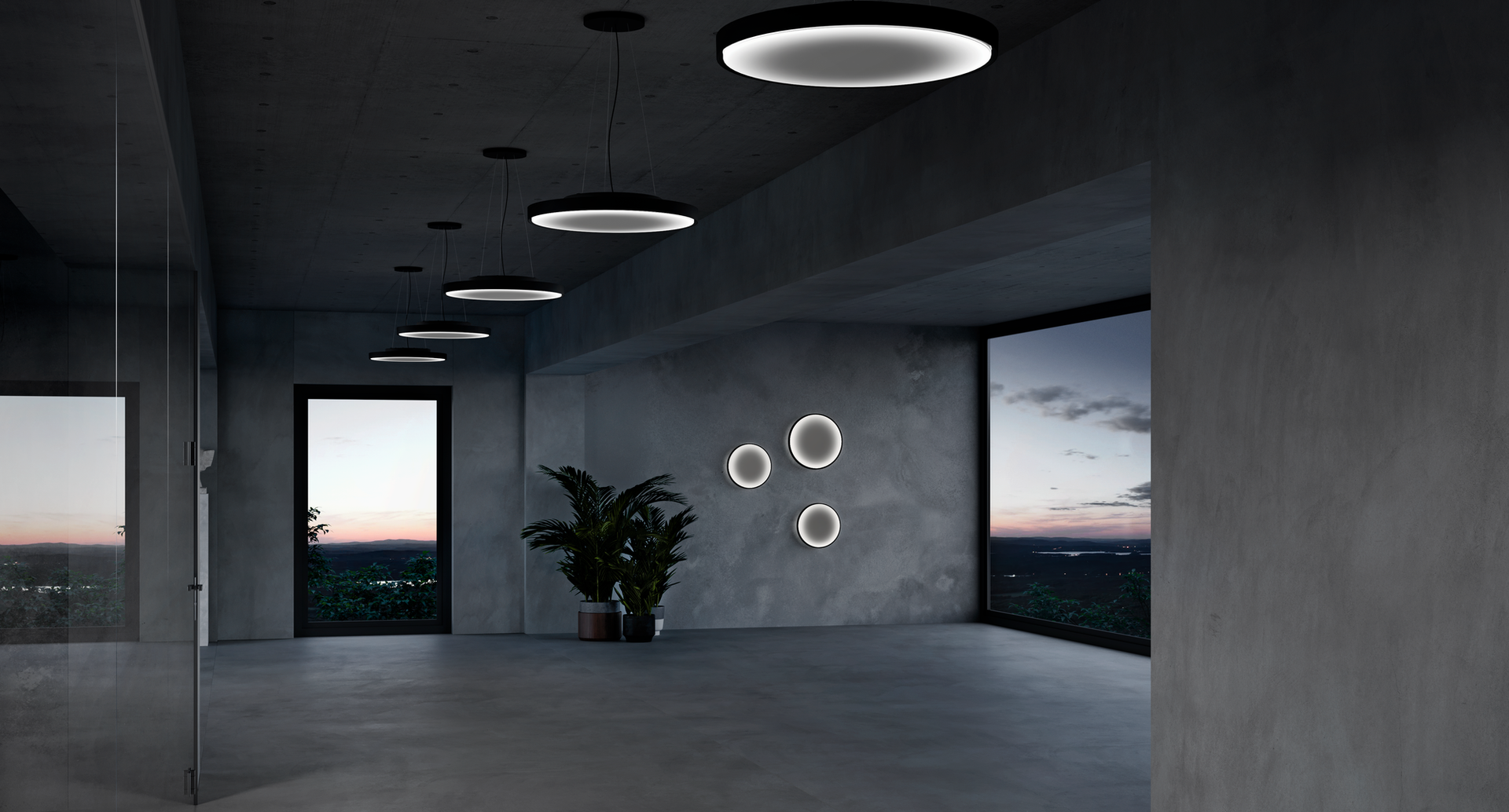 Zumtobel Lanos Round Luminaire