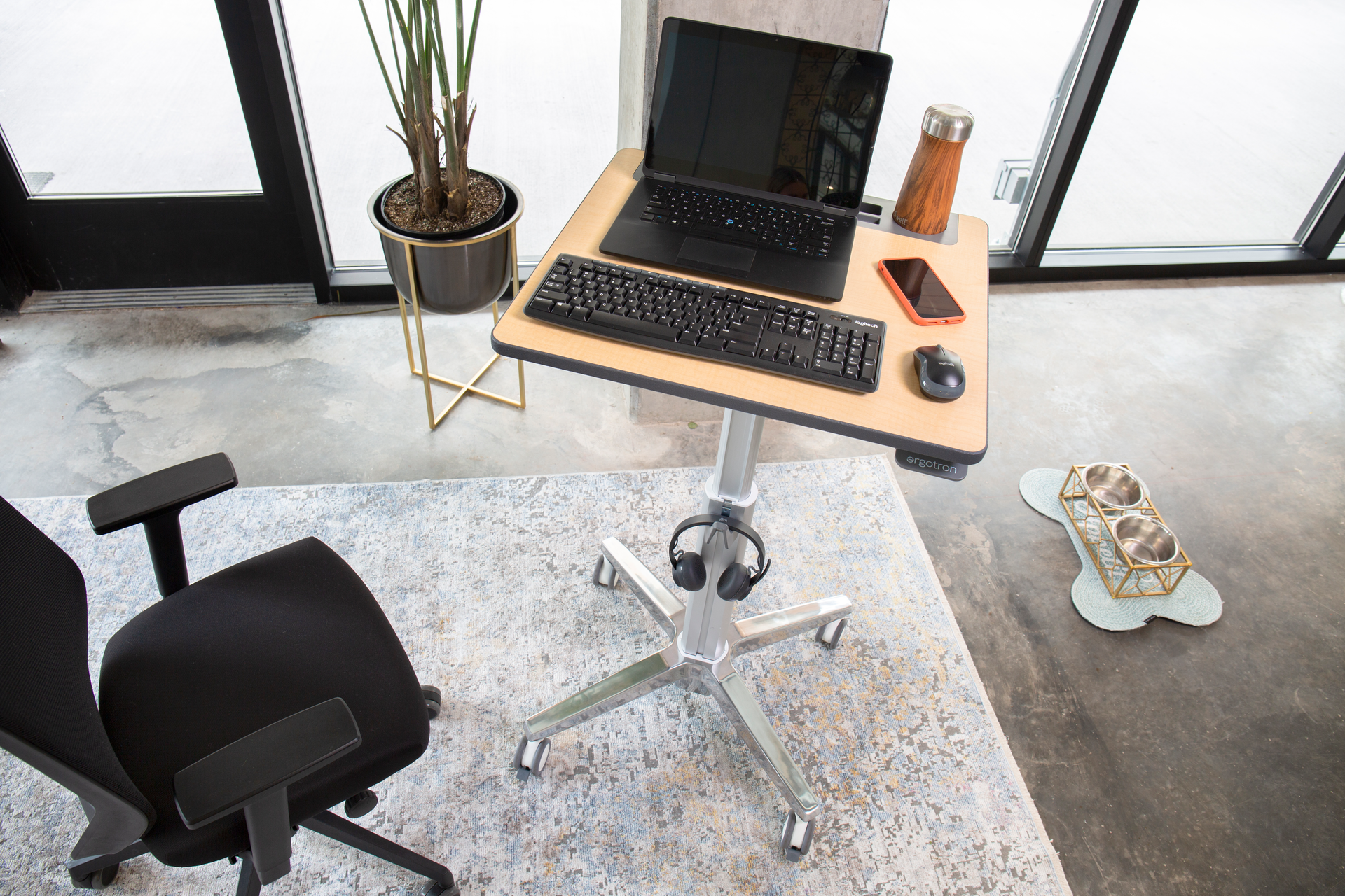 Ergotron Mobile Desk