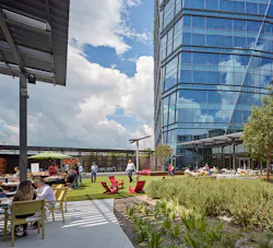 NCR Global Headquarters transformed an underutilized parking lot into a transparent and transformative work environment with two distinct towers and a multi-layered vertical program. Public review sessions with Midtown Alliance led to NCR being featured in the nonprofit’s design guidelines as an exemplary urban response. NCR Global Headquarters transformed an underutilized parking lot into a transparent and transformative work environment with two distinct towers and a multi-layered vertical program. Public review sessions with Midtown Alliance led to NCR being featured in the nonprofit’s design guidelines as an exemplary urban response.