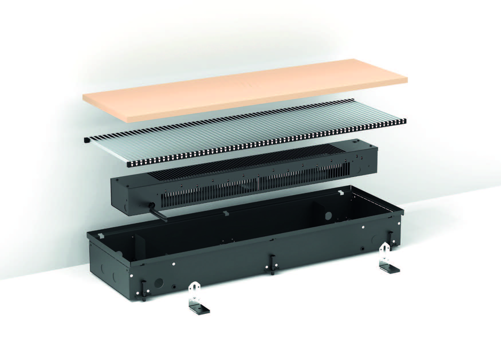 Jaga Mini Canal Electric Trench Heating Unit