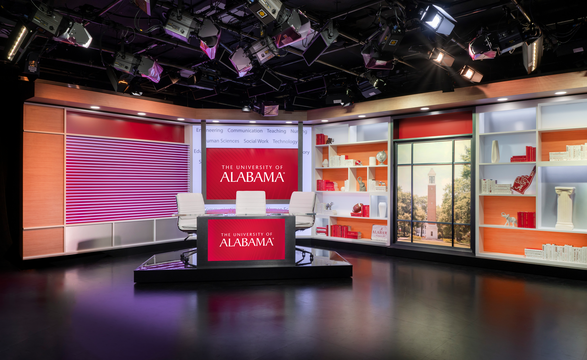 The content studios at the University of Alabama are more than a state-of-the-art facility&mdash;they&rsquo;re an opportunity for instructors to create more engaging content for online students.