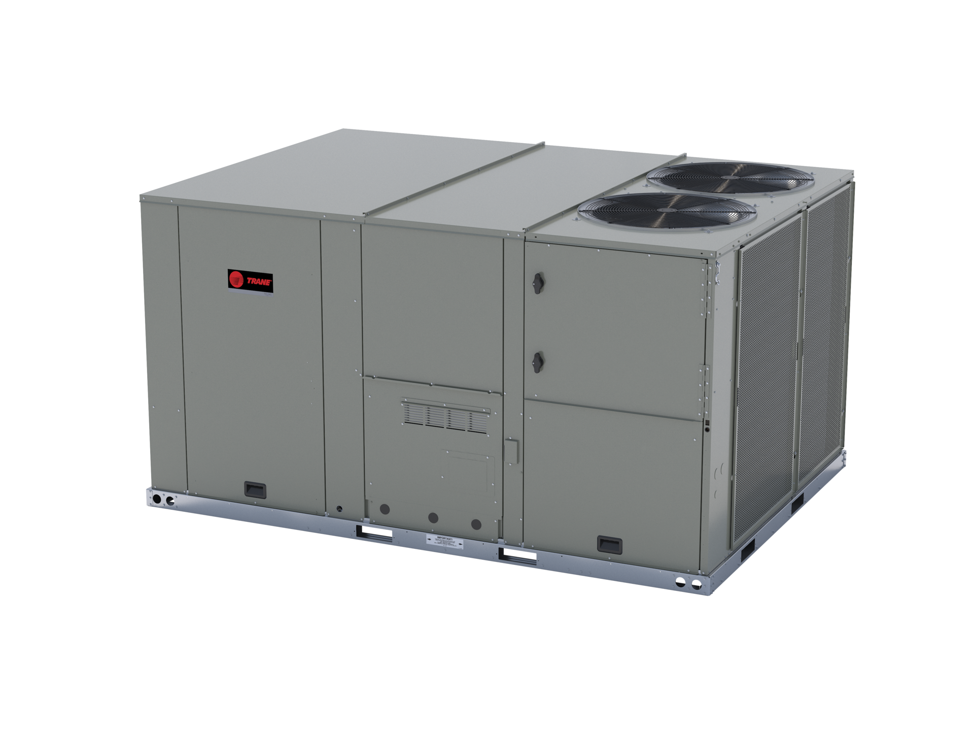 Trane Precedent Hybrid Dual Fuel Rooftop Units With Symbio
