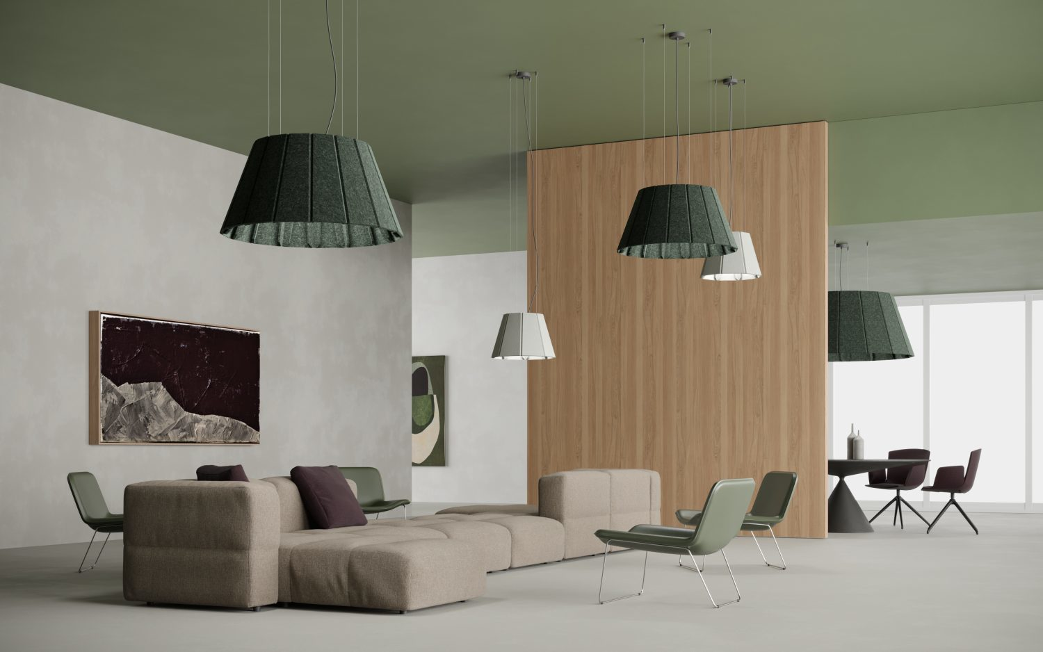 Luxxbox Vapor Echo Acoustic Pendant