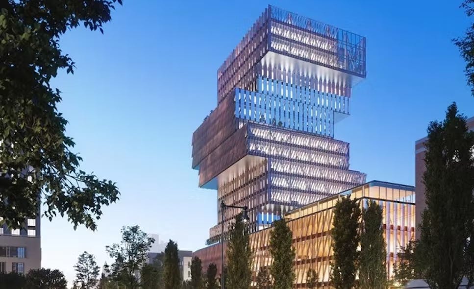 The BU Center for Computing and Data Sciences project is due to be completed this year. KPMB was the architectural contractor for the new build.