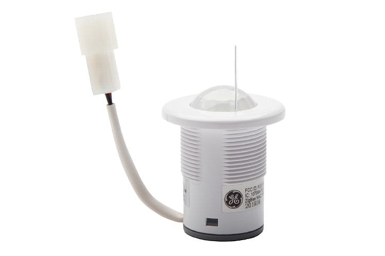 The WIZ100 wireless occupancy sensor and photocell for Daintree Networked Wireless Lighting Controls integrates into many Lumination brand indoor LED fixtures.