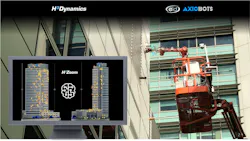 Cloud-based, AI-enabled building facade assessment solution by H3 Dynamics links up to ELID’s facade repair robots for end-to-end building facade maintenance automation. Cloud-based, AI-enabled building facade assessment solution by H3 Dynamics links up to ELID’s facade repair robots for end-to-end building facade maintenance automation.