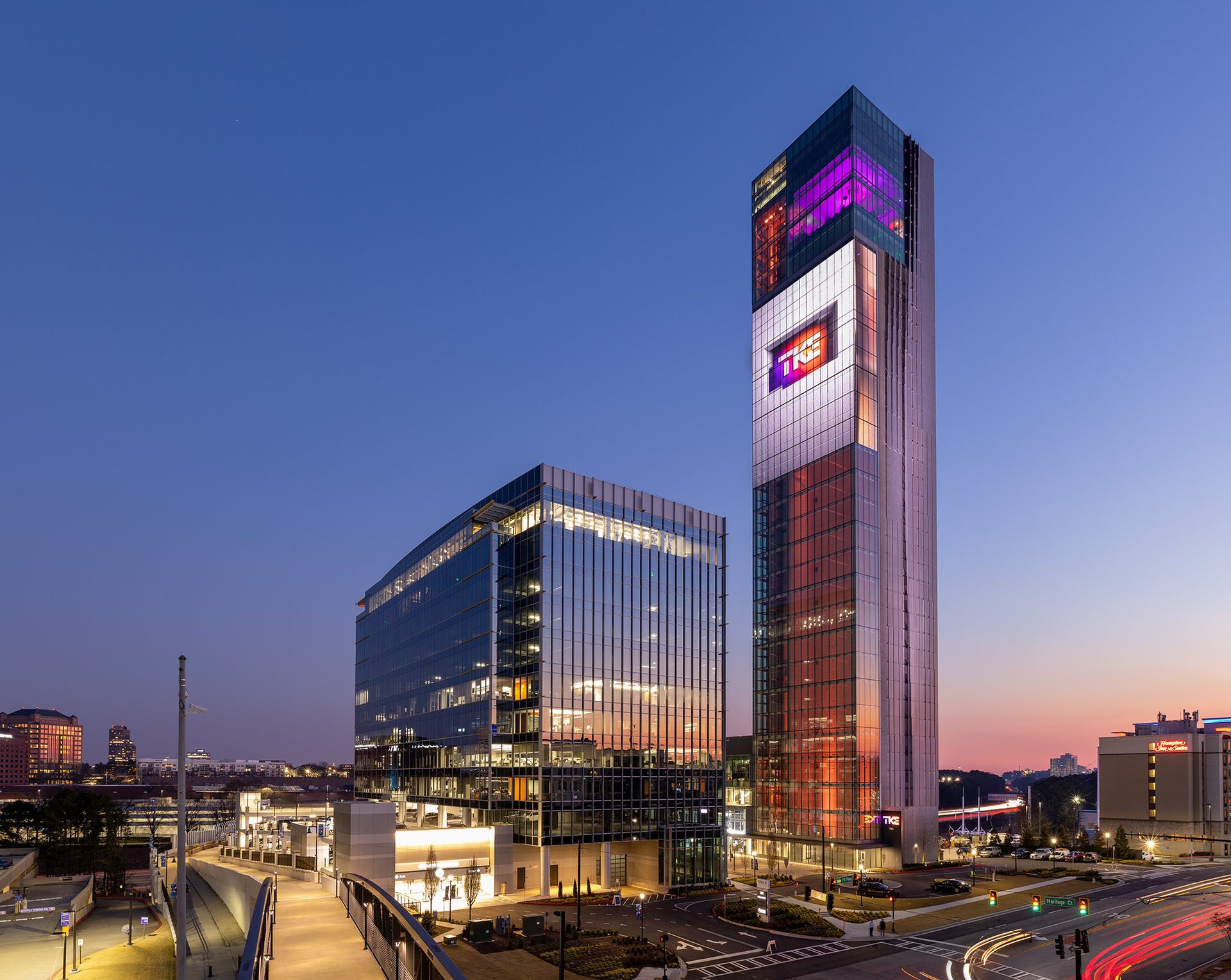 TK Elevator IQC, Exterior