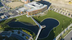 Situated between two distinct halves of the Wichita State campus, Woolsey Hall is surrounded by generous green space for recreation and study. Situated between two distinct halves of the Wichita State campus, Woolsey Hall is surrounded by generous green space for recreation and study.