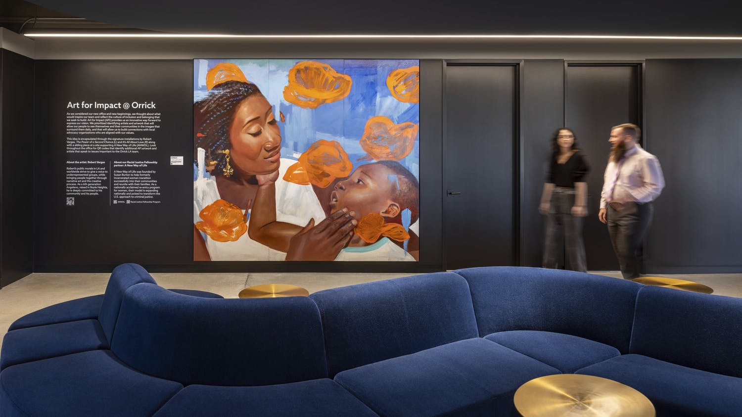 Orrick LA office Art for Impact influence