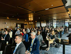Attendees at the inaugural IWBI Healthy Buildings Policy Summit at the Georgetown University McCourt School of Public Policy in Washington, DC. Attendees at the inaugural IWBI Healthy Buildings Policy Summit at the Georgetown University McCourt School of Public Policy in Washington, DC.