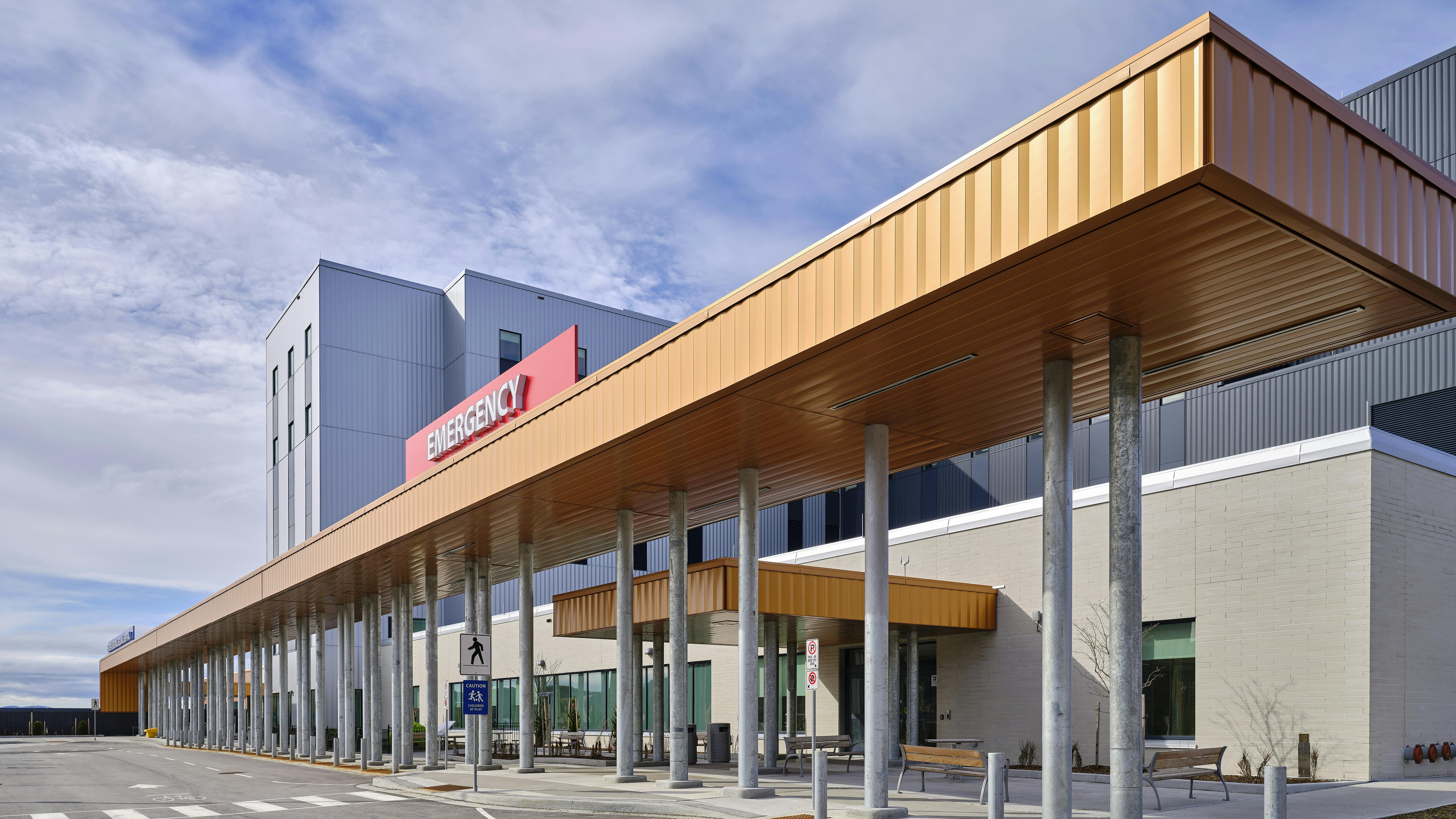 Western Memorial Regional Hospital in Corner Brook, Newfoundland, Canada, is a 164-bed, seven-story acute care hospital with individual inpatient rooms, state-of-the-art treatment spaces, and enhanced diagnostics systems.
