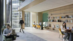 BlackRock’s office was designed to encourage collaboration. BlackRock’s office was designed to encourage collaboration.