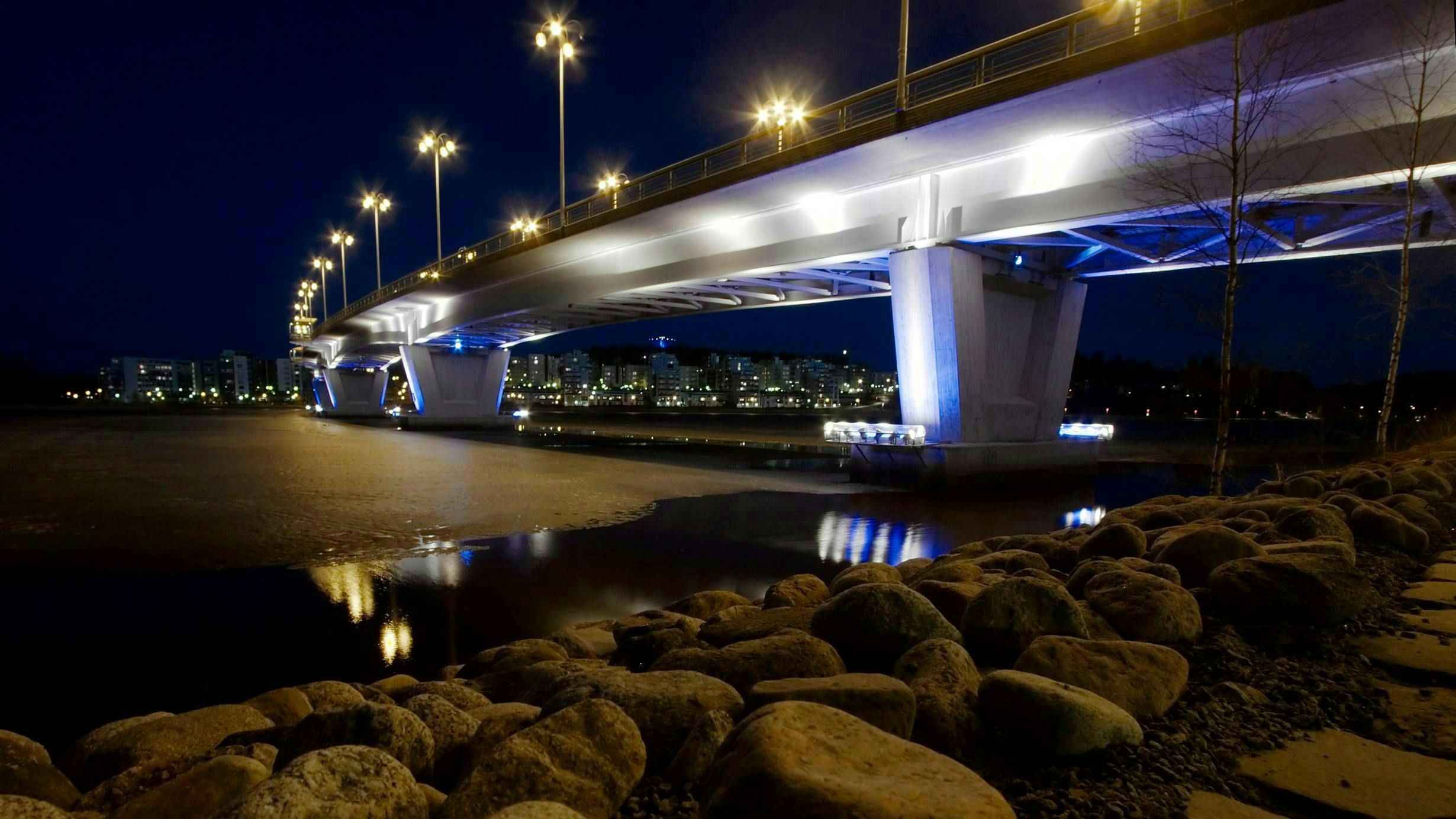 The city of Jyv&auml;skyl&auml;, Finland (pictured) leads LUCI&rsquo;s working group on light pollution.