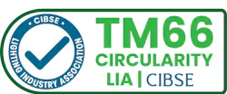 This LIA seal of approval proves circularity as prescribed by the Chartered Institution of Building Services Engineers. This LIA seal of approval proves circularity as prescribed by the Chartered Institution of Building Services Engineers.